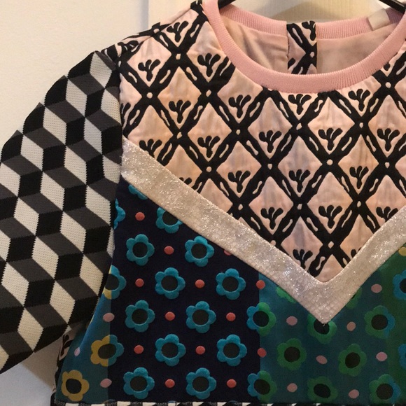 Dress With Multi Patterns - Picture 2 of 7